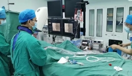 桂中地区首例！我院心内科使用“冲击波球囊技术”震碎患者血管里的“硬骨头”
