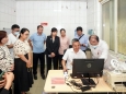 全国学青会执委会医疗卫生部、柳州市卫健委应急办到我院开展第一届全国学生（青年）运动会现场督查工作