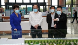 市委常委、组织部部长吕松来我院调研