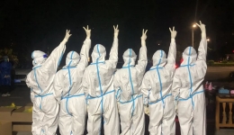 北海战“疫” ① | 无惧“烤”验，柳工医“大白”奋战北海