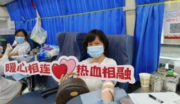 清廉工医 | 215人，66000毫升——我院开展2022年新员工无偿献血主题活动