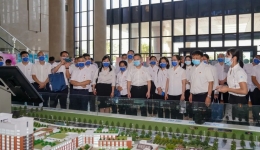 广西国际壮医医院访问团到我院参观交流