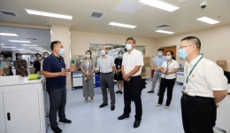 自治区卫健委督导组到我院开展推进公立医院综合改革示范建设督导