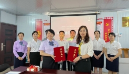 联盟党建 | 我院两个党支部前往柳江区人民医院开展医联体联盟党建活动