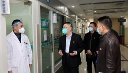 院党委书记李兵一行赴柳江区人民医院调研