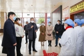 上下联动 同心战疫｜院长黄海欣一行赴医联体单位调研指导重症救治