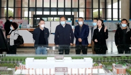 山东省临沂市人民医院党委书记李凤鸣一行5人到我院参观交流