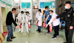 柳州市工人医院鱼峰山院区高压氧舱进行安全排查及消防应急演练