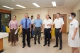 柳州市人大常务会副主任陈宏一行到我院未成年人“一站式”司法保护中心实地调研