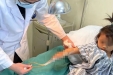 健康故事会 | 小女孩右手卷入绞肉机后续——小花接受第二次手术，已顺利出院
