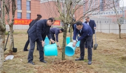 杏林播新绿 | 柳州市工人医院开展植树节活动