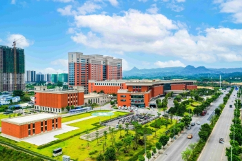 柳州市工人医院航拍